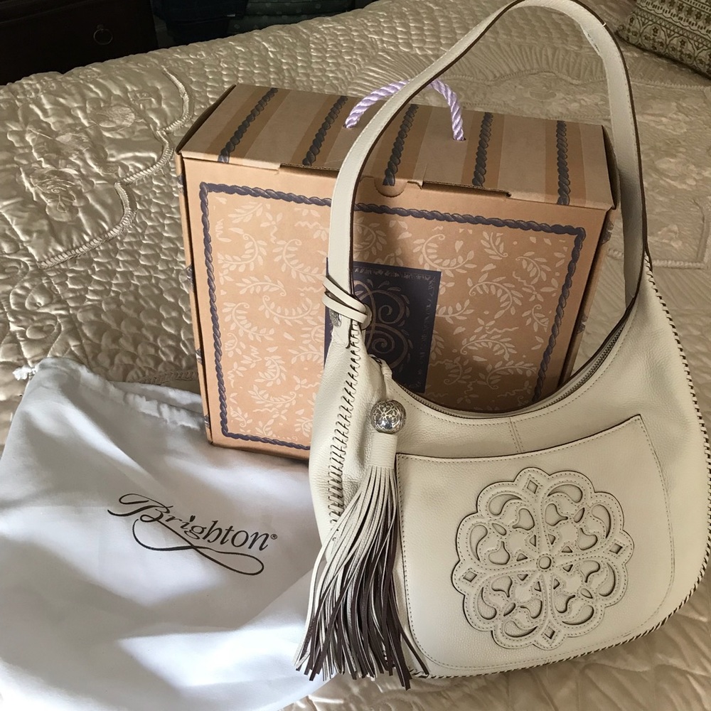 Brighton Ferrara Silvana Hobo Leather bag